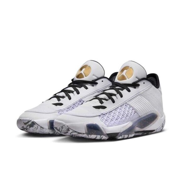Nike Air Jordan 38 Low Men Basketball Shoes White Metallic FD2326-107 NEW main image 5